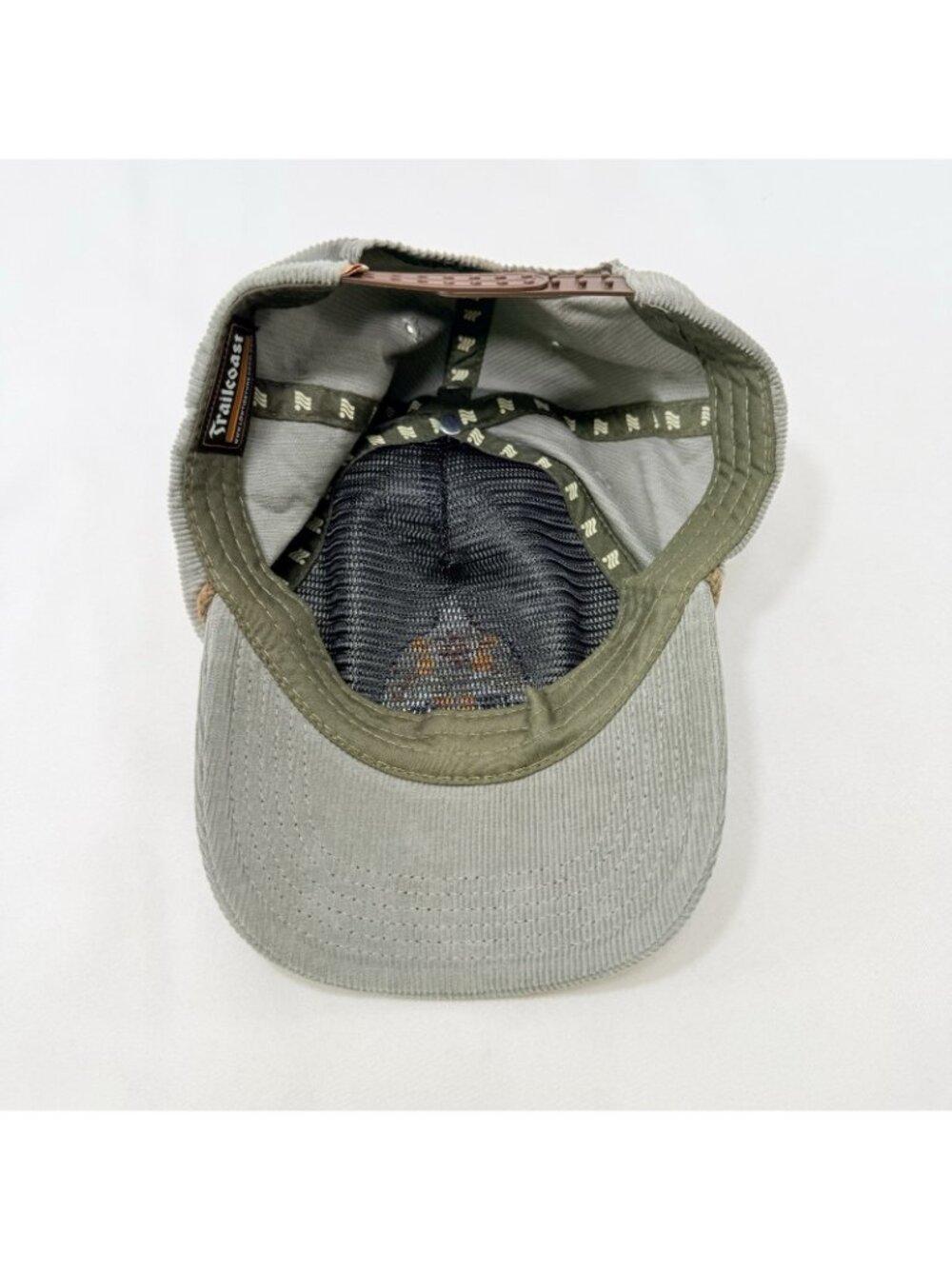 Trailcoast Bloomwing Baseball Hat Cap Trucker Bird Embroidered Corduroy Snapback - Picture 6 of 12